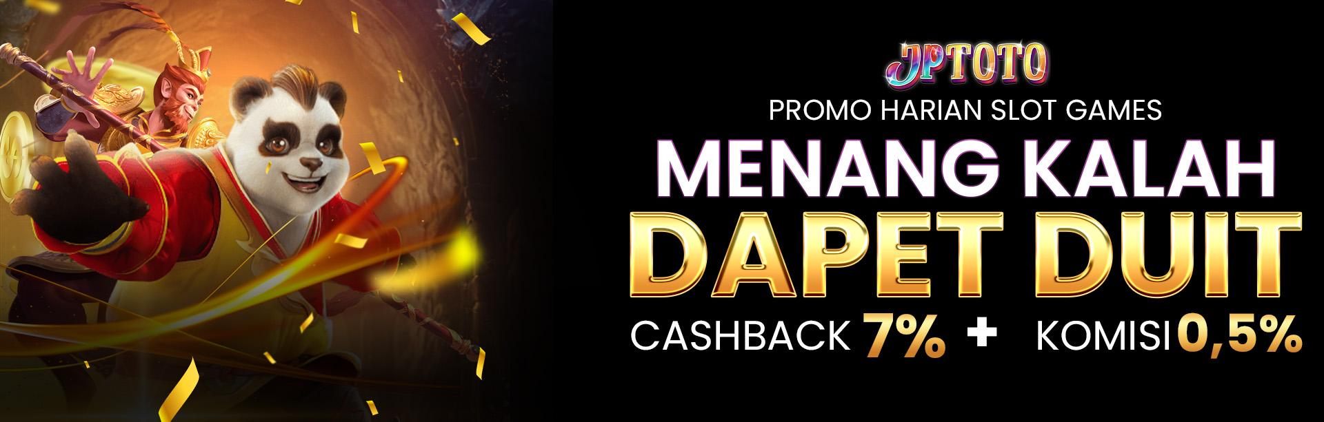 CASHBACK 5% & COMMISION 0,5% - SLOT GAMES