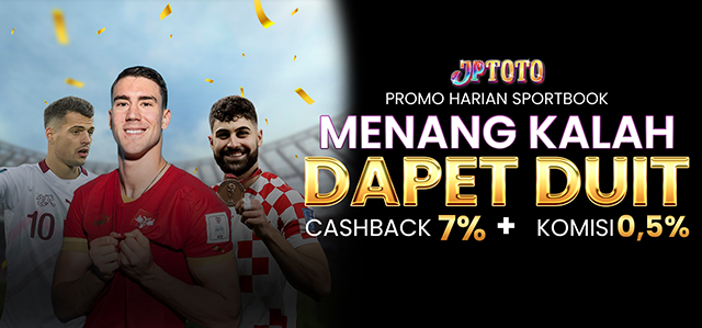 CASHBACK 5% & COMMISION 0,5% - SPORTSBOOK